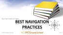 Best Navigation Practices